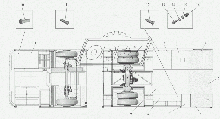 152-8408020-22 Панель МАЗ